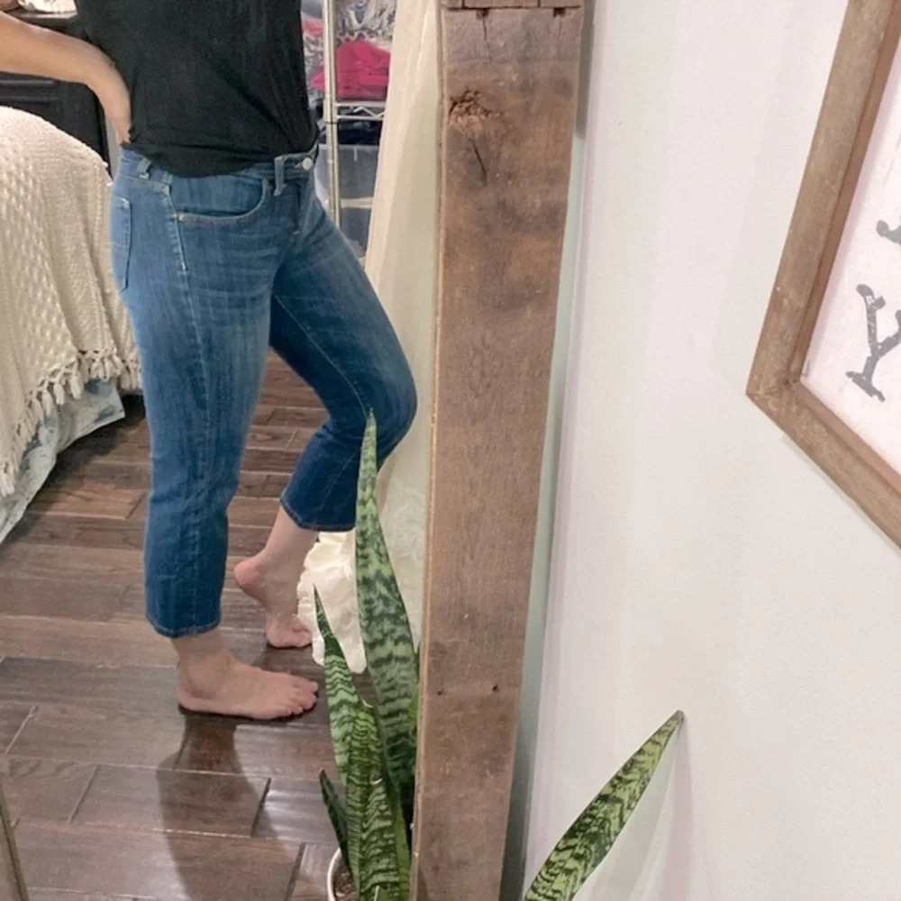 Lucky Brand Easy Ride Cropped Jeans
